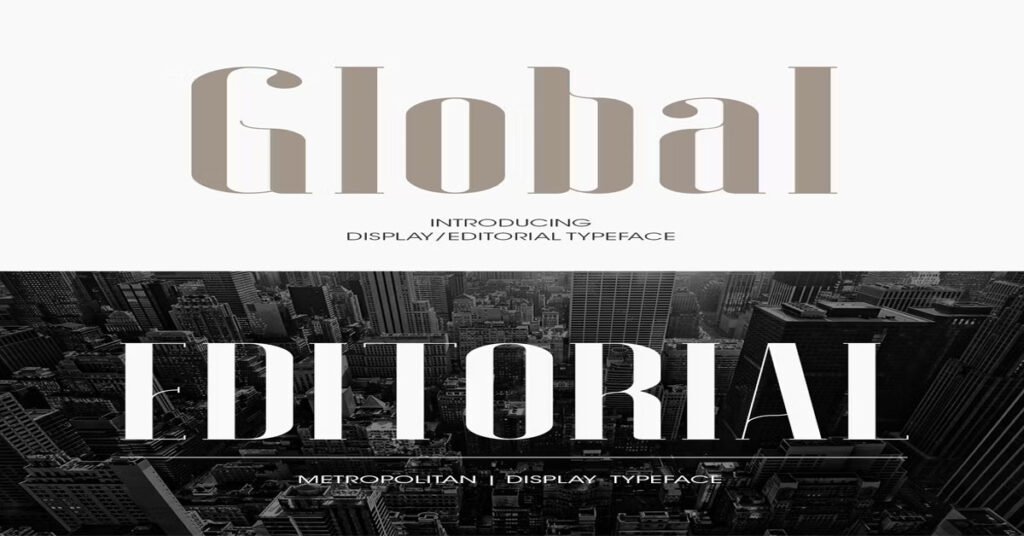 Global Dafonts Typeface Download Premium Free Font