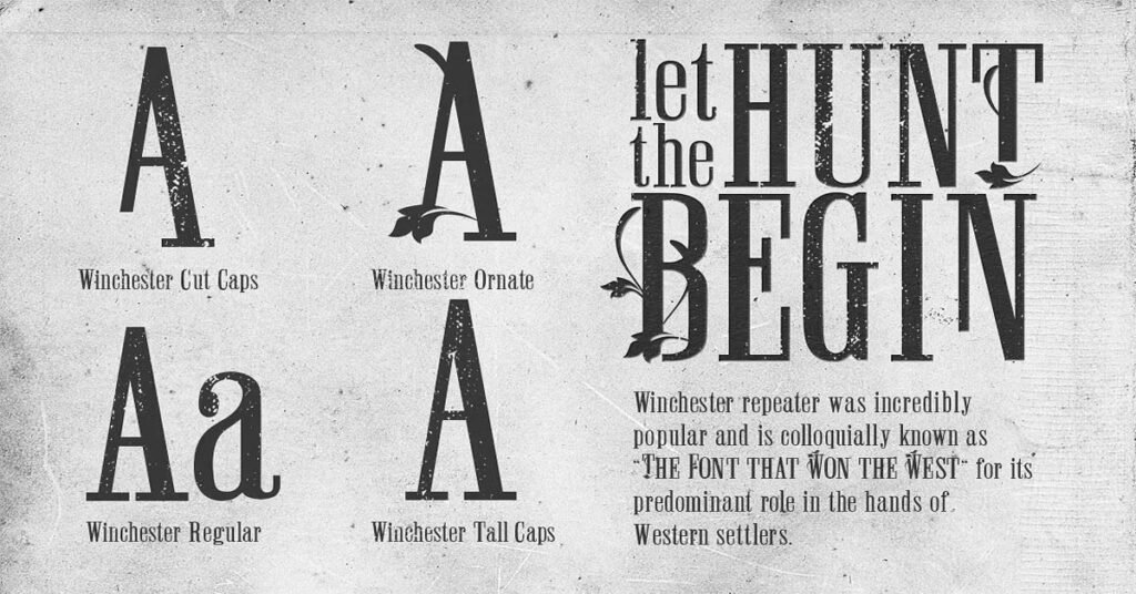 Winchester Condensed Serif Download Premium Free Font