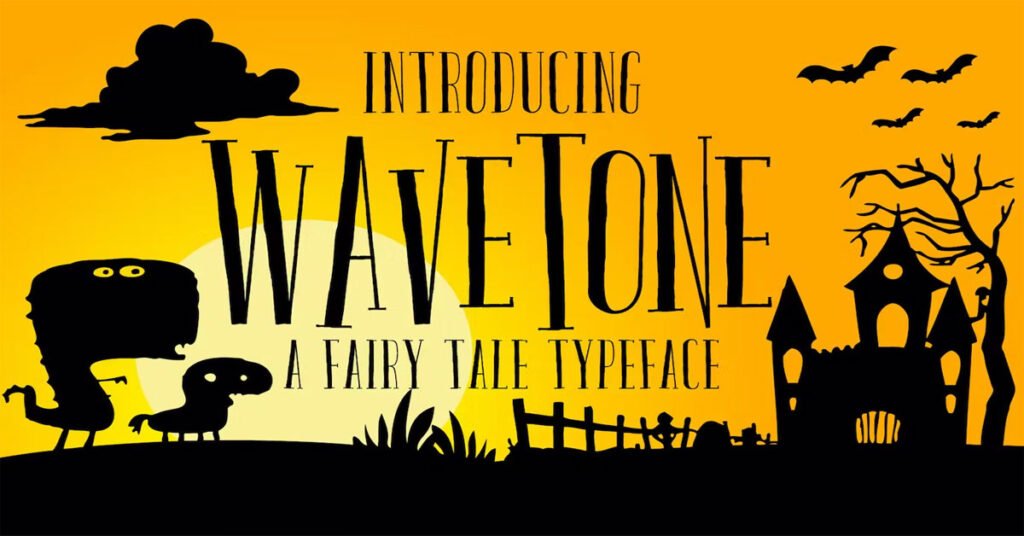 Wavetone Typeface Unique Download Premium Free Font