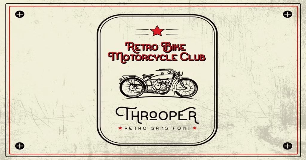 Throoper Adobe Bold Simple Premium Free Font