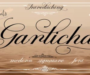 Garlicha – Calligraphy Script premium free Font