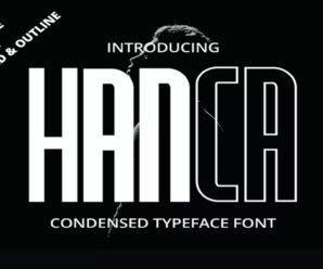 Hanca Bold Brand premium free Font