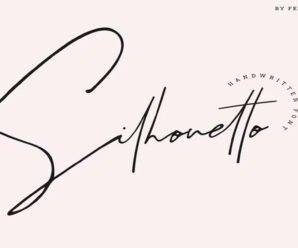 Silhouetto | Hand-drawn Signature Font