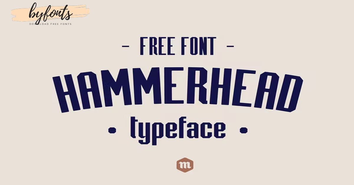 Hammerhead Typeface|Industrial Condensed Download premium free Font