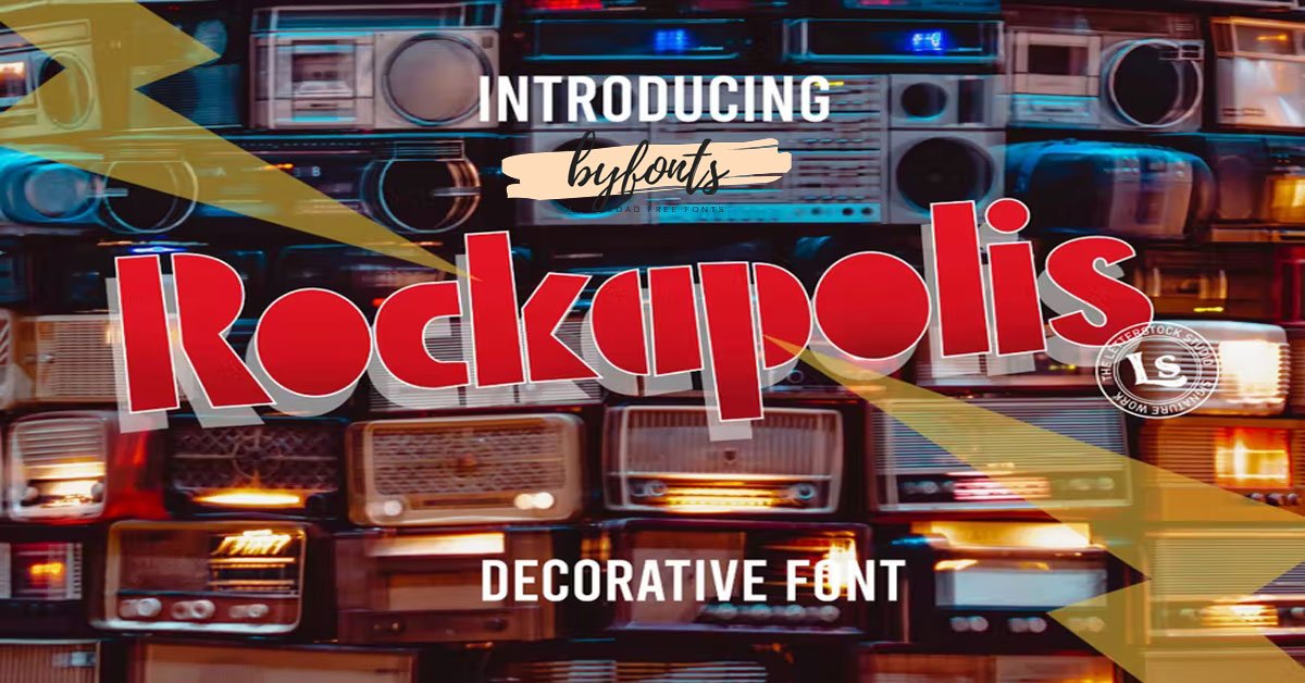 Rockapolis lovely friendly Download premium free Font