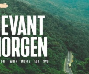 Devant Horgen – Modern Typeface + WebFont premium free Font