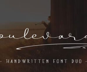 Boulevard – Handwritten Font Duo