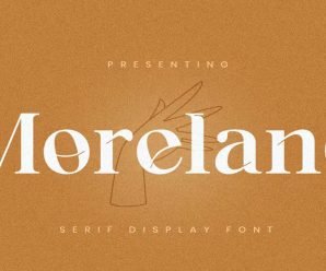 Moreland elegant, Font, Logo, modern invitation Download free Font