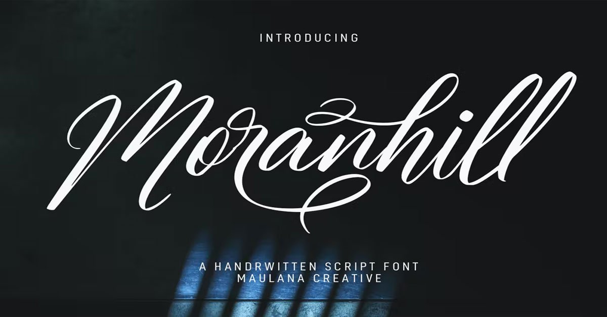 Moranhill Elegant Script Download premium free Font