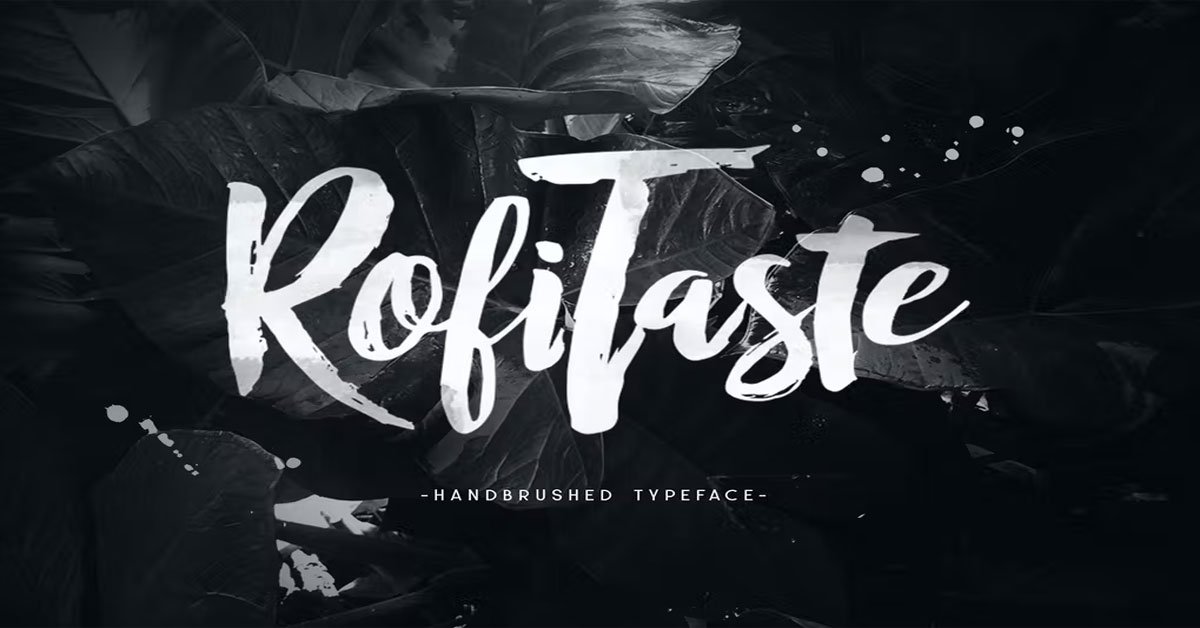 RofiTaste Typeface Instagram download free Font