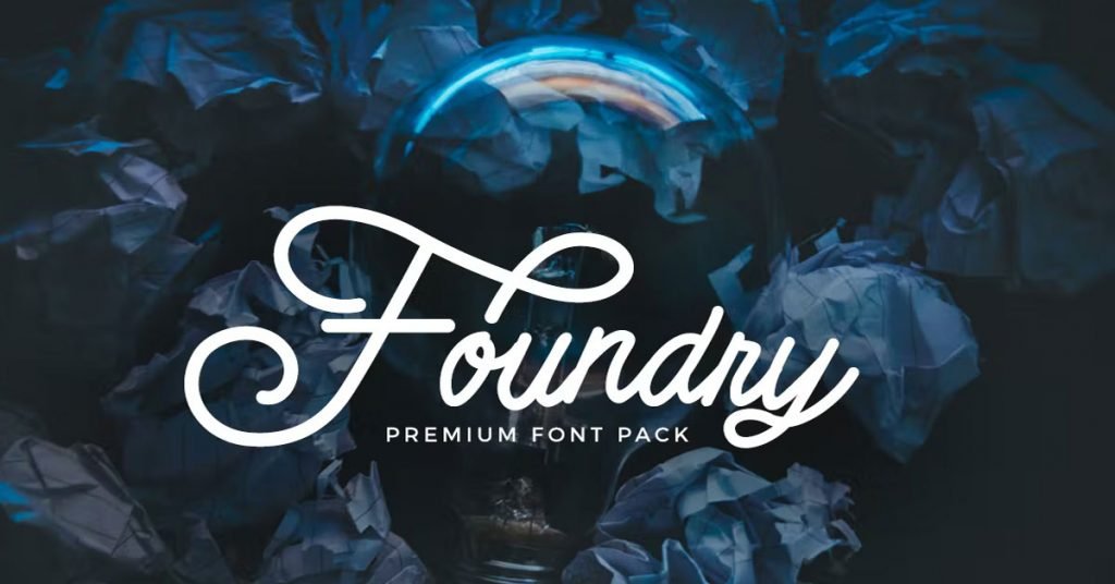Foundry - Instagram, typography free premium Font