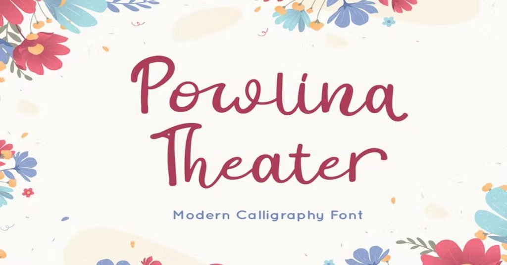 Premium Free Calligraphy Font