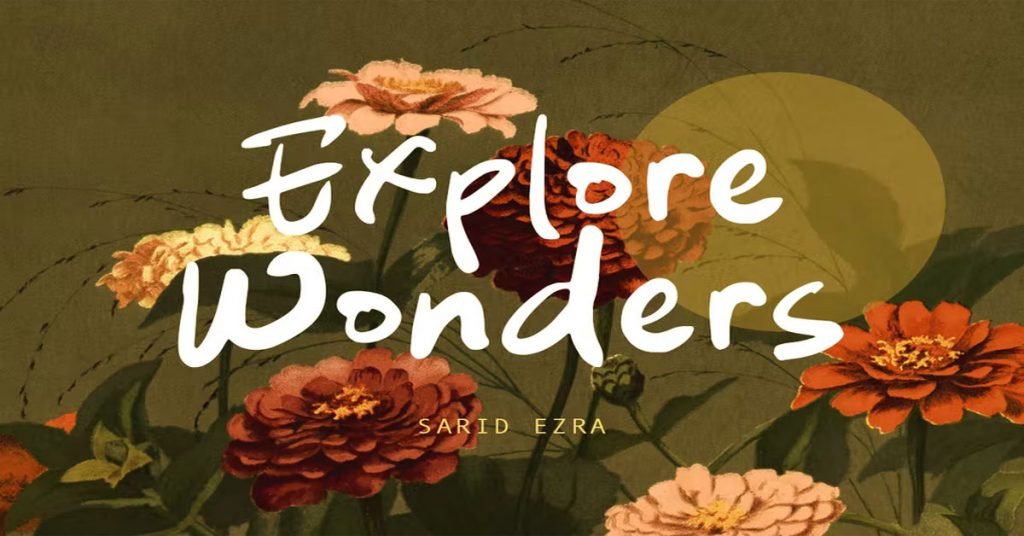 Explore Wonders- Instagram free premium font