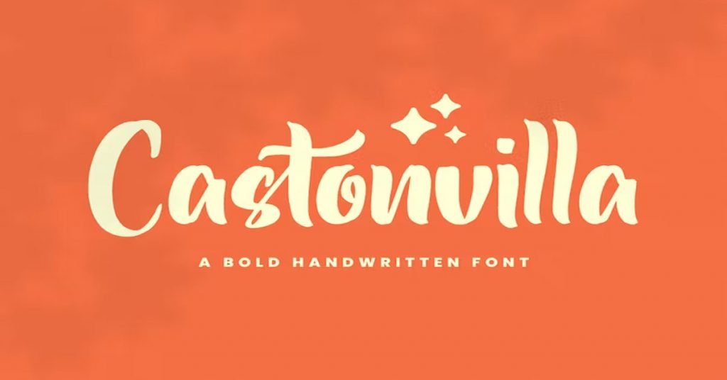 Castonvilla - Instagram Free premium font