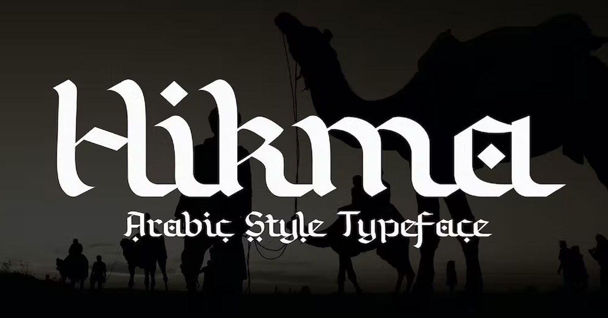 Hikma Arabic Style Premium Free Font