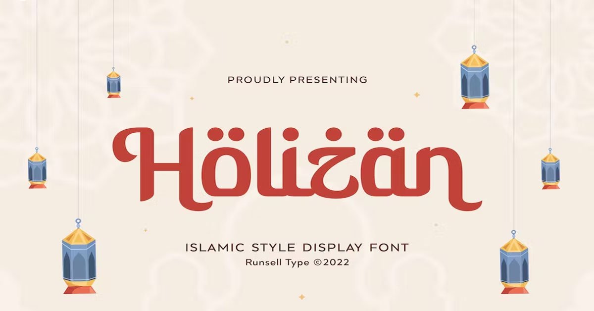 Holizan Arabic Premium Free Font