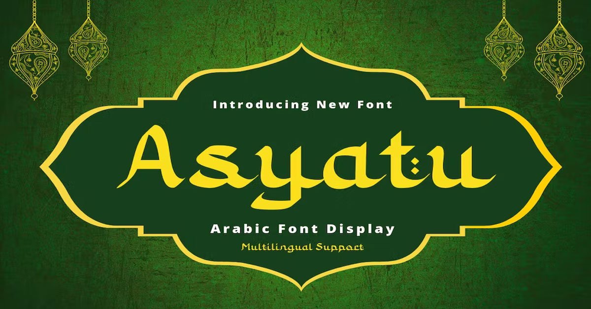 Asyatu Arabic Premium Free Font