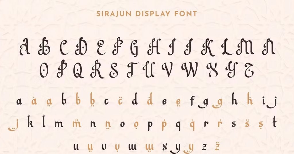 Sirajun Arabic Premium Free Font