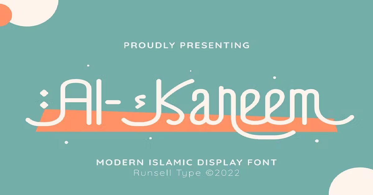 Al-Kareem Arabic Premium Free Font