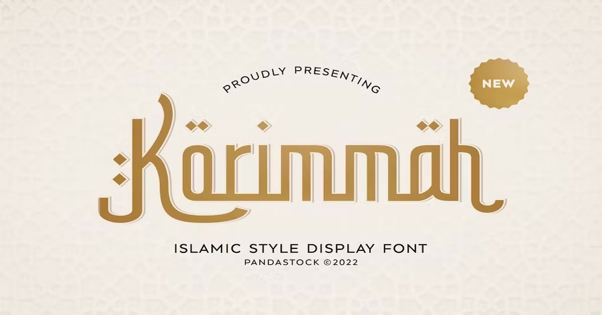 Korimmah Arabic Style Premium Free Font