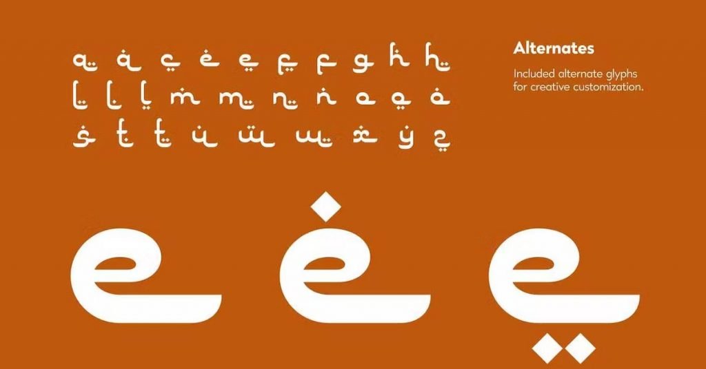 Tukiah Arabic Premium Free Font