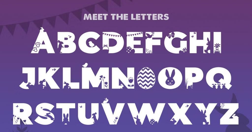 Easter Silhouette Premium Free Font