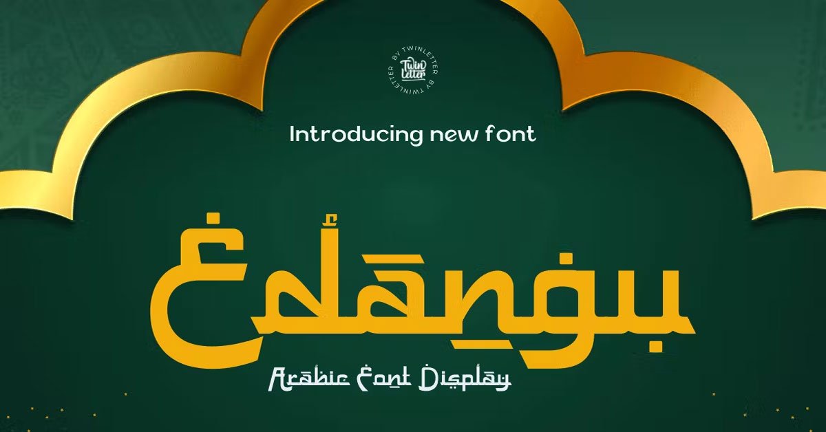 Edangu Arabic Style Premium Free Font