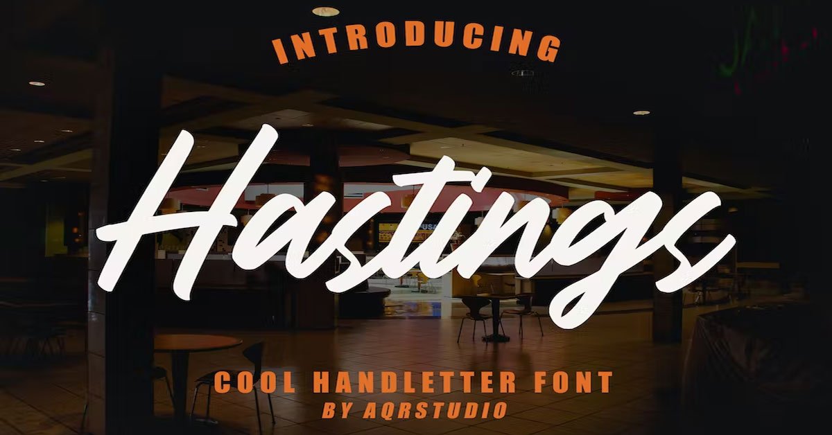 Hastings Handletter Cool Premium Free Font