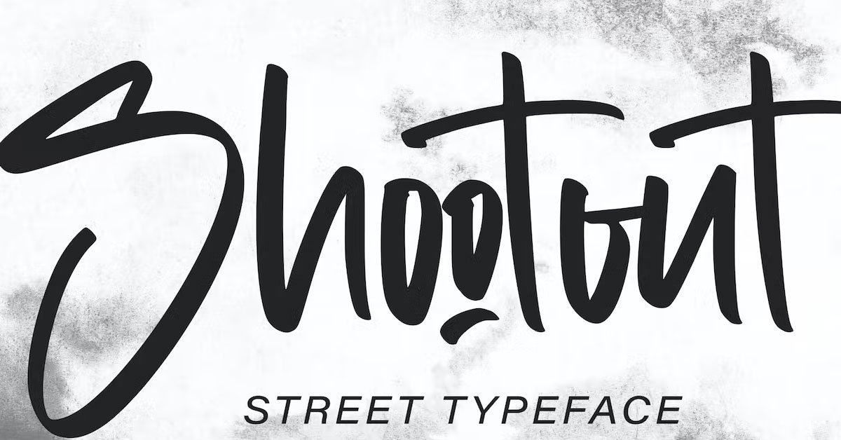 Shootout Police Street Premium Free Font