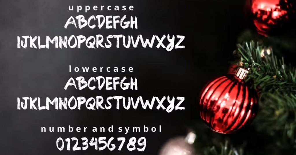 Christmas Summer Premium Free Font