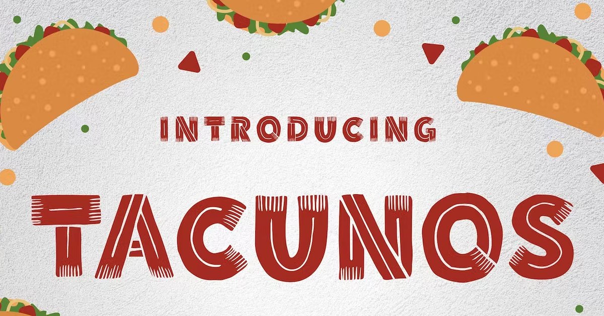 Tacunos Mexican Premium Free Font