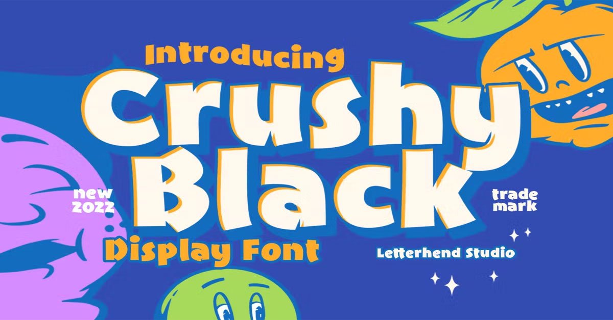 Crushy Blacky Comic Premium Free Font