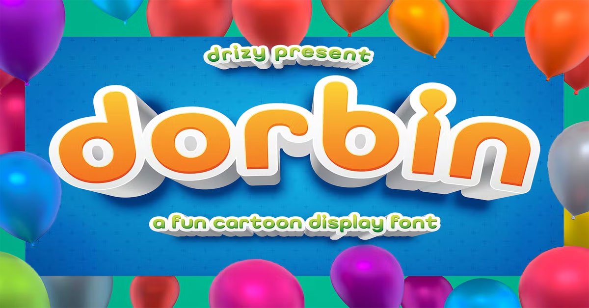 Dorbin Cartoon Premium Free Font