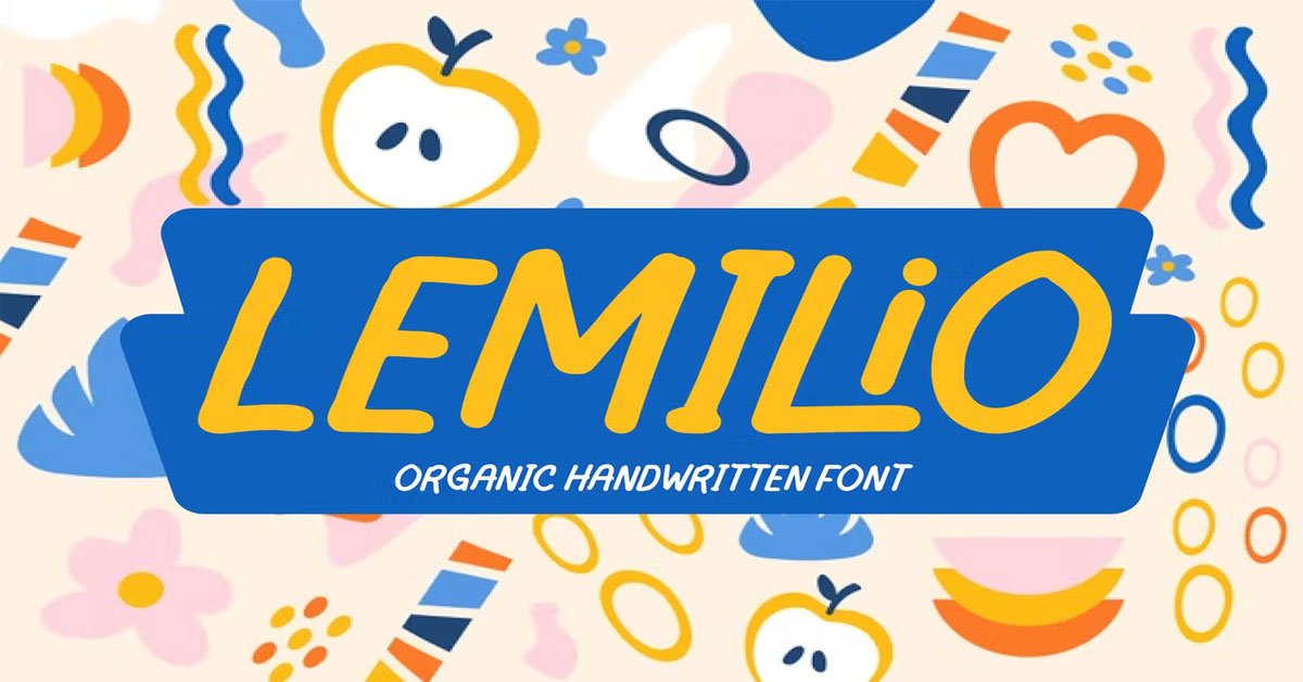 Lemilio Handwritten Flyer Premium Free Font