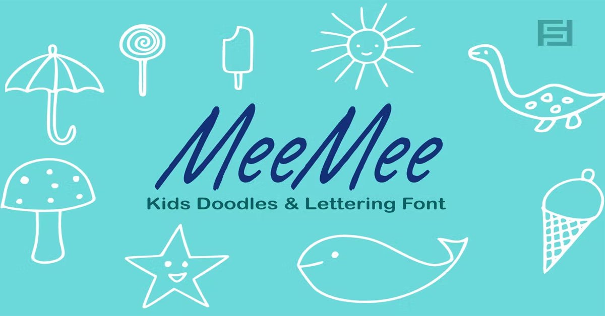 MeeMee Kids Icons Premium Free Font
