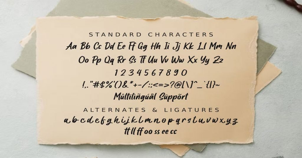 Mockhand Flyer Premium Free Font