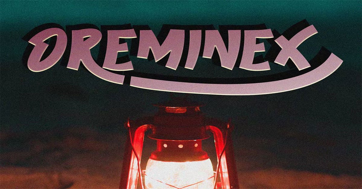 Oreminex Display Flyer Premium Free Font