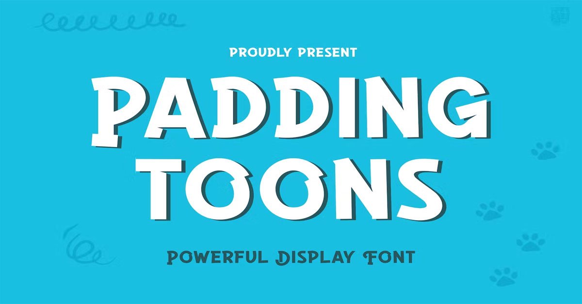 Padingtoons Flyer Premium Free Font