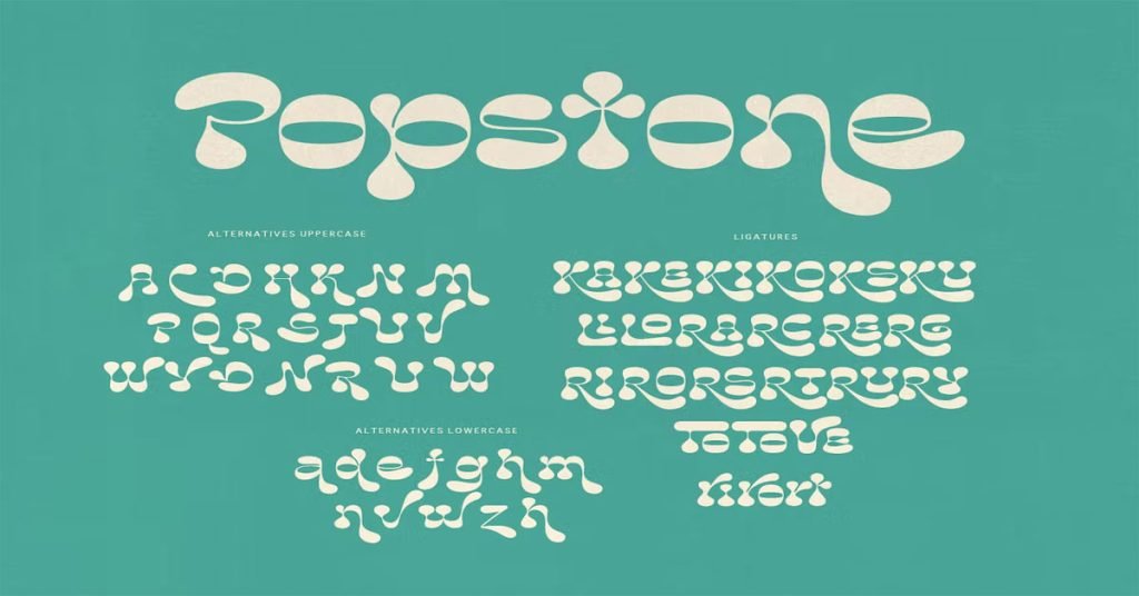 Popstone Groovy Premium Free Font