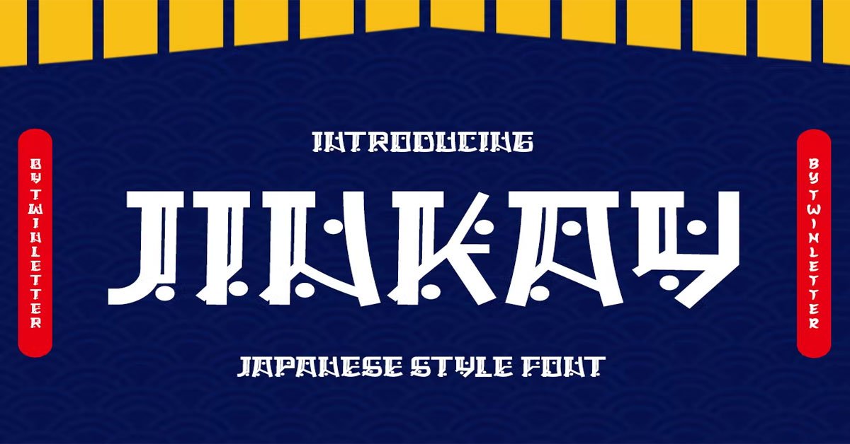 Jinkay Faux Japanese Premium Font