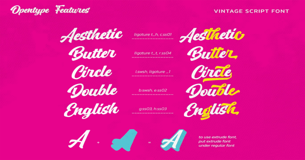 Vintage Scripter Premium Free Font