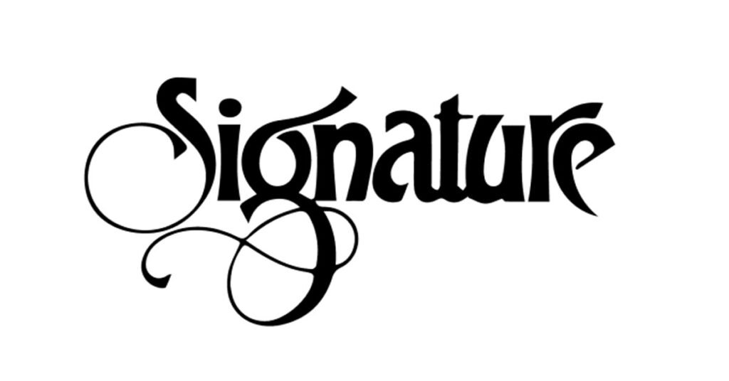 Enhance Your Document's Appeal with the Perfect Signature Fonts