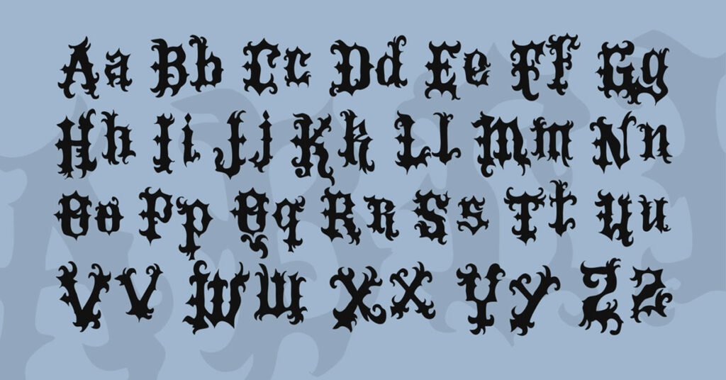 VTKS Tattoo Family Download Premium Free Font