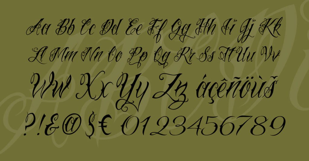 Vtc Nue Tattoo Script Download Premium Free Font