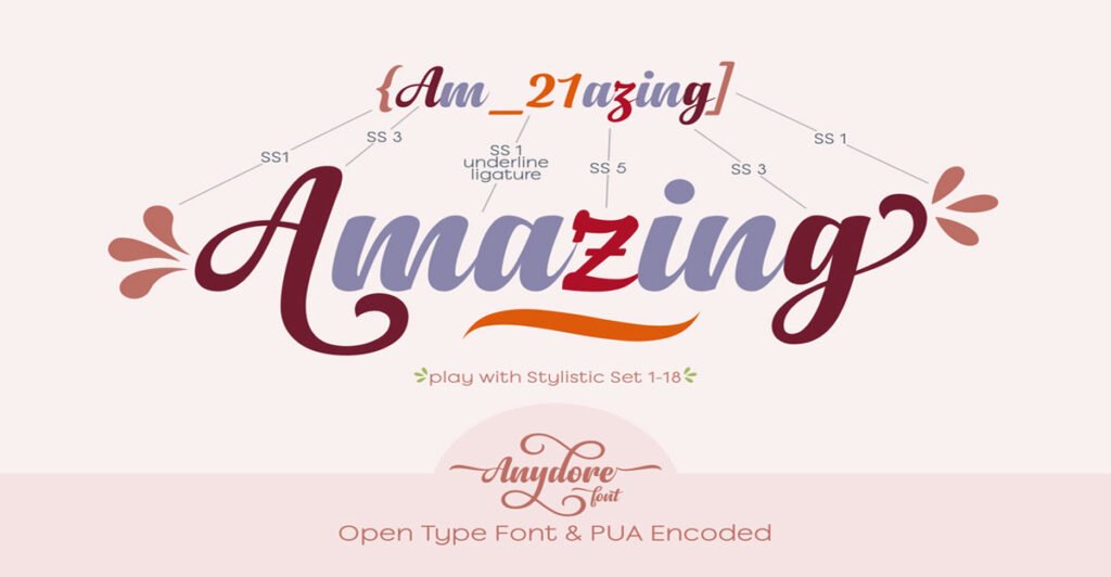 Anydore Tattoo Download Premium Free Font