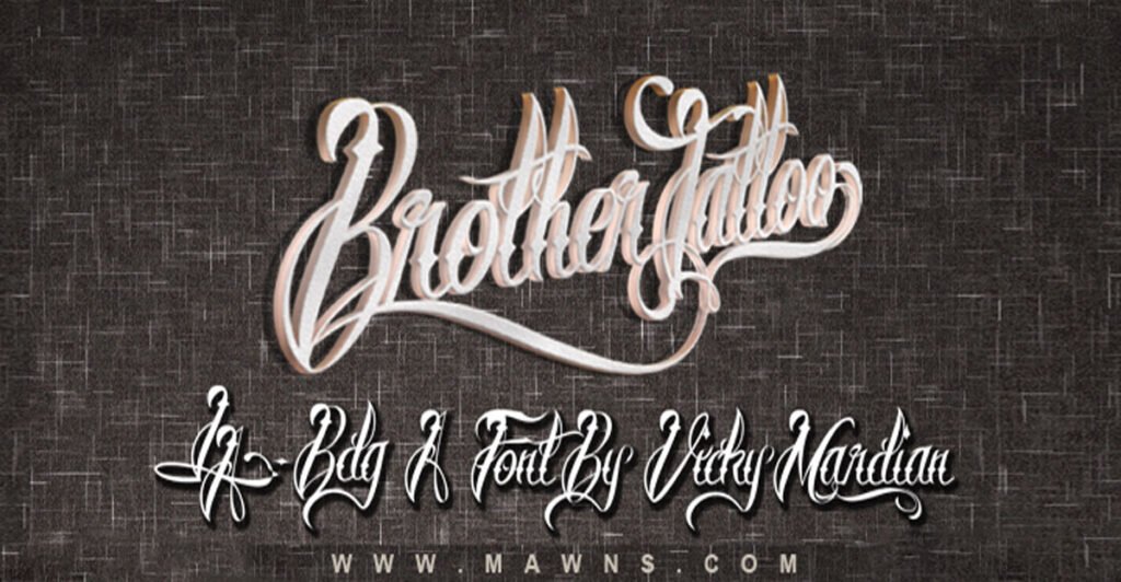 Brother Tattoo Download Premium Free Font