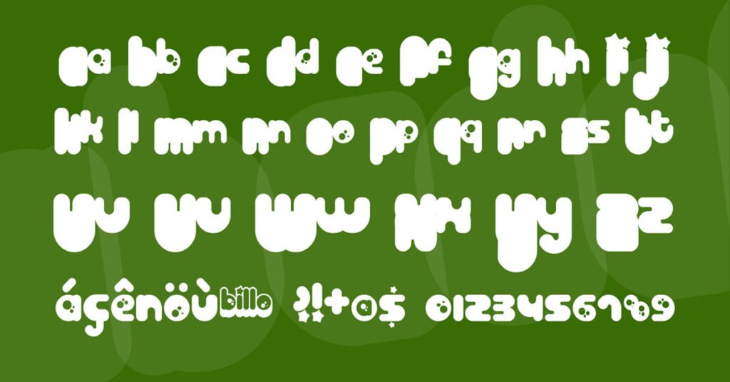Billo Bubbly Download Free Font