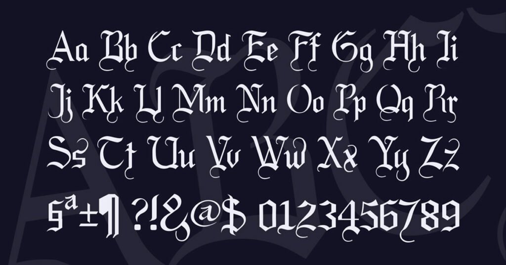 LaBrit Old English Premium Free Font