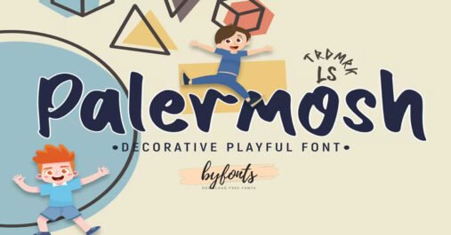 Palermosh |Font Decorative Logon Playfont Download Premium Free Font