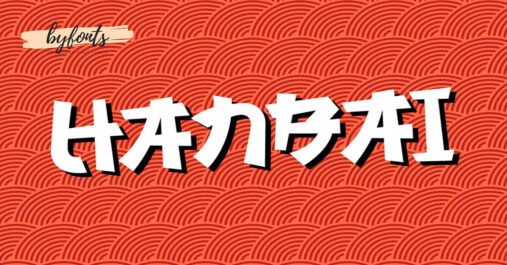 Hanbai - Japanese Font Asia Gaming Premium Free Font